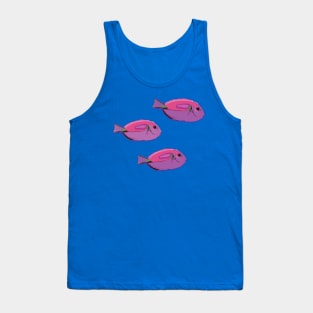 Pink Fishes Tank Top